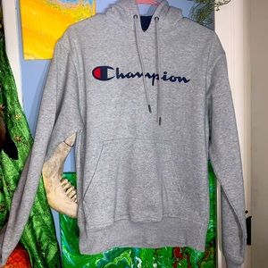grey champion womens hoodie size s